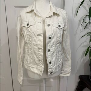 Old Navy Cream Jean Jacket
